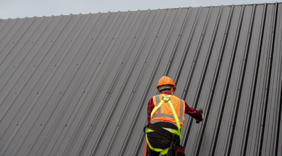 Professional metal roof installation in Houston, PA